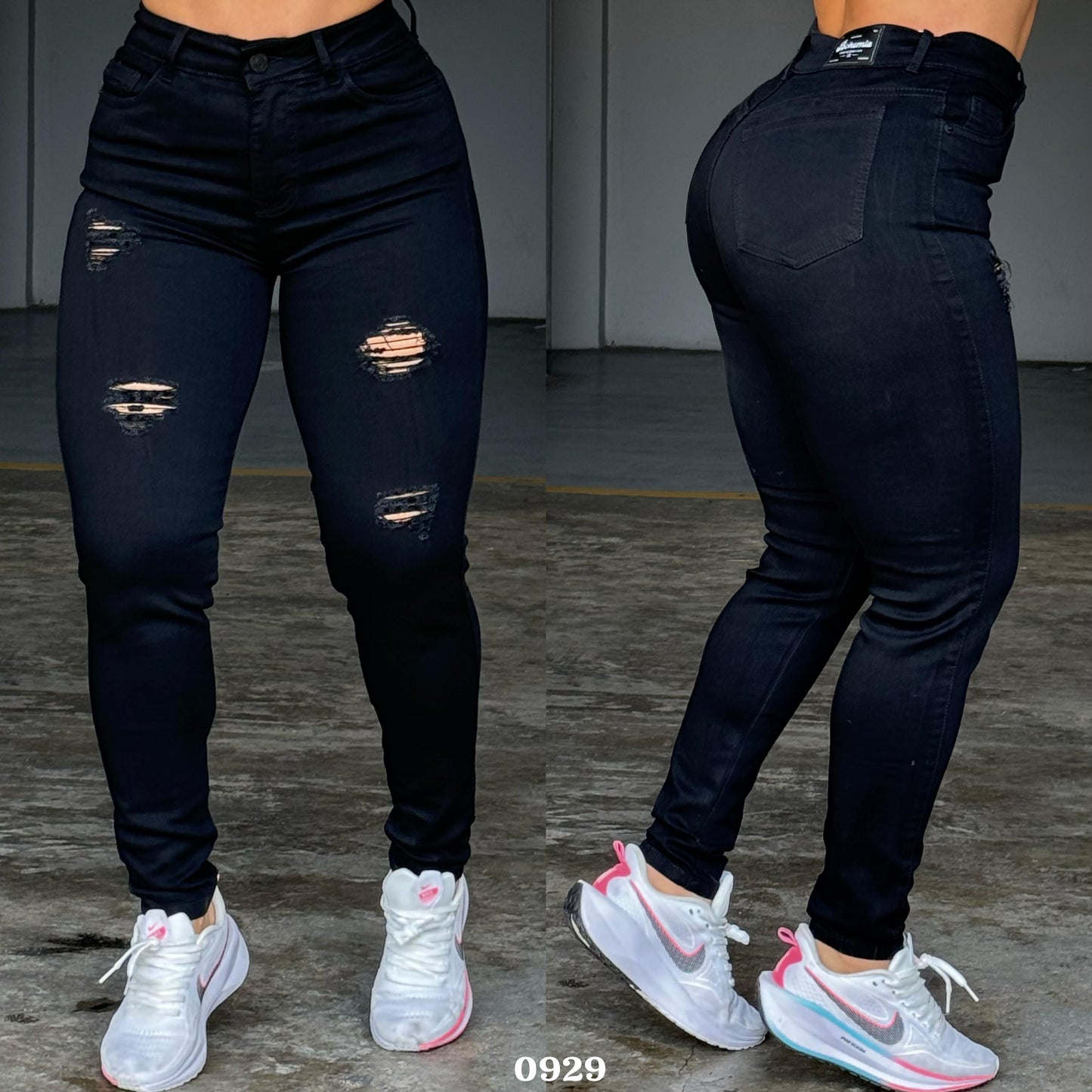 Jean Mujer Negro -REF: G-0929