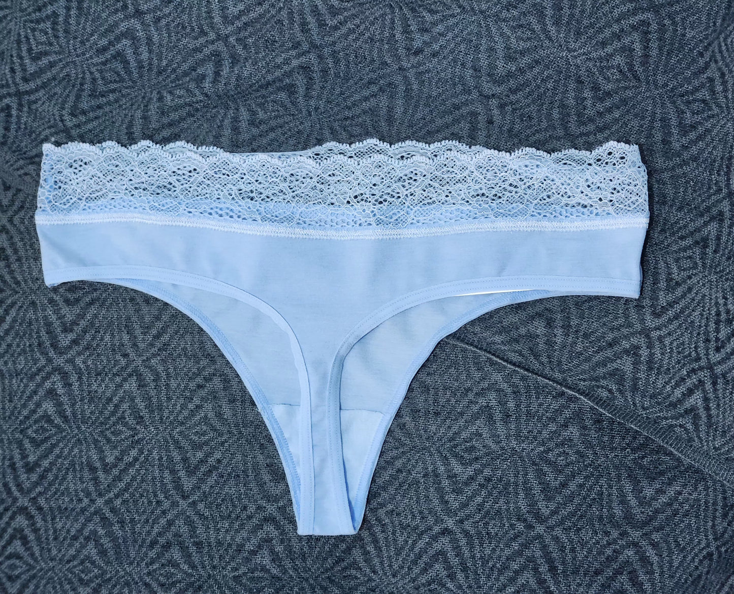 Tanga Brasilera azul claro