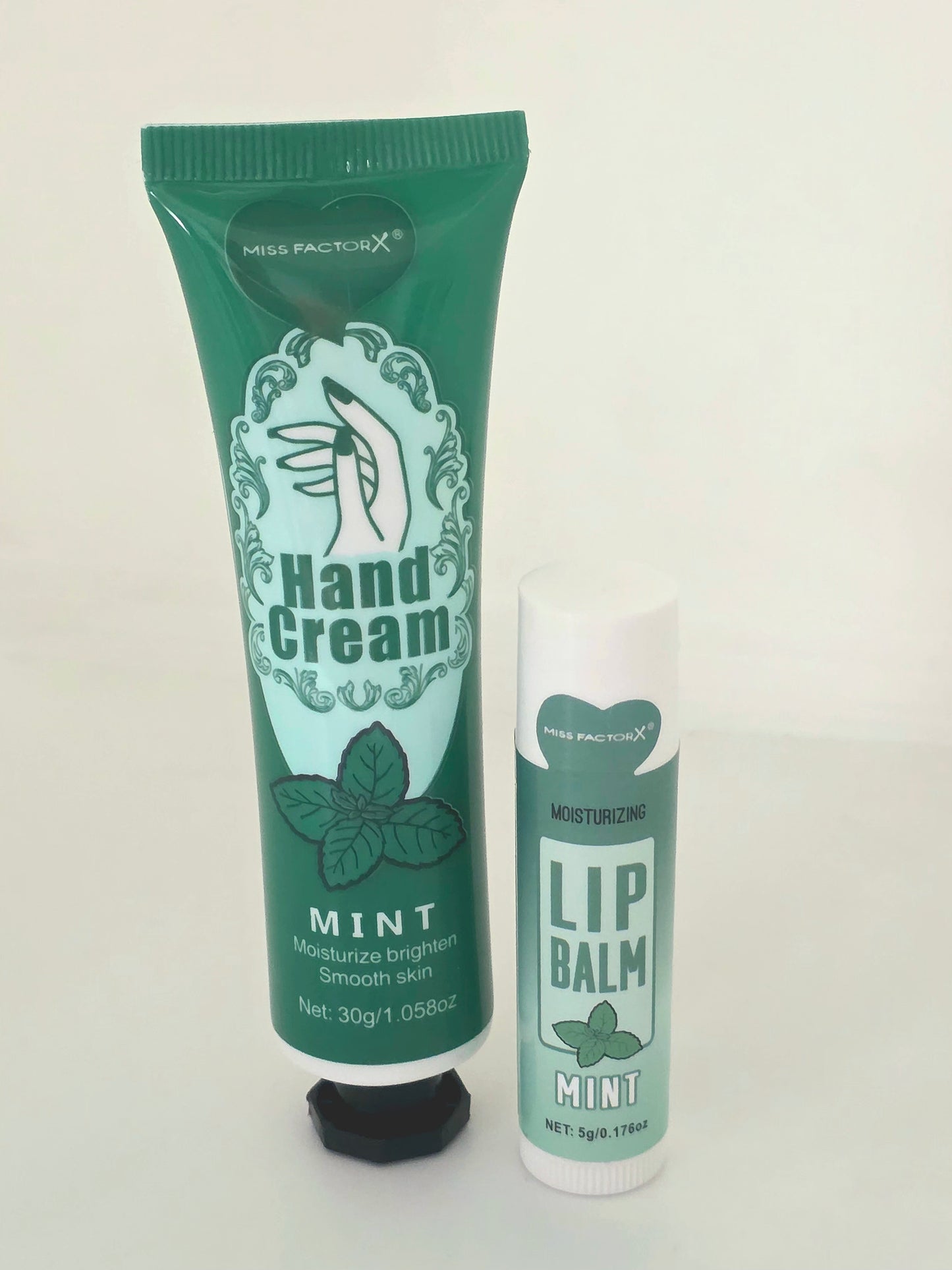 Set 1- Hand Cream + Lip Balm