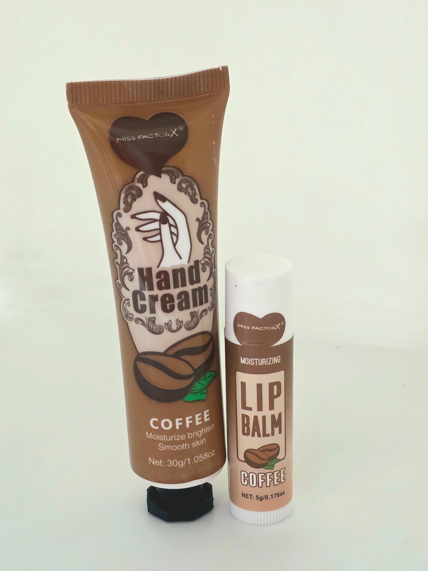 Set 1- Hand Cream + Lip Balm