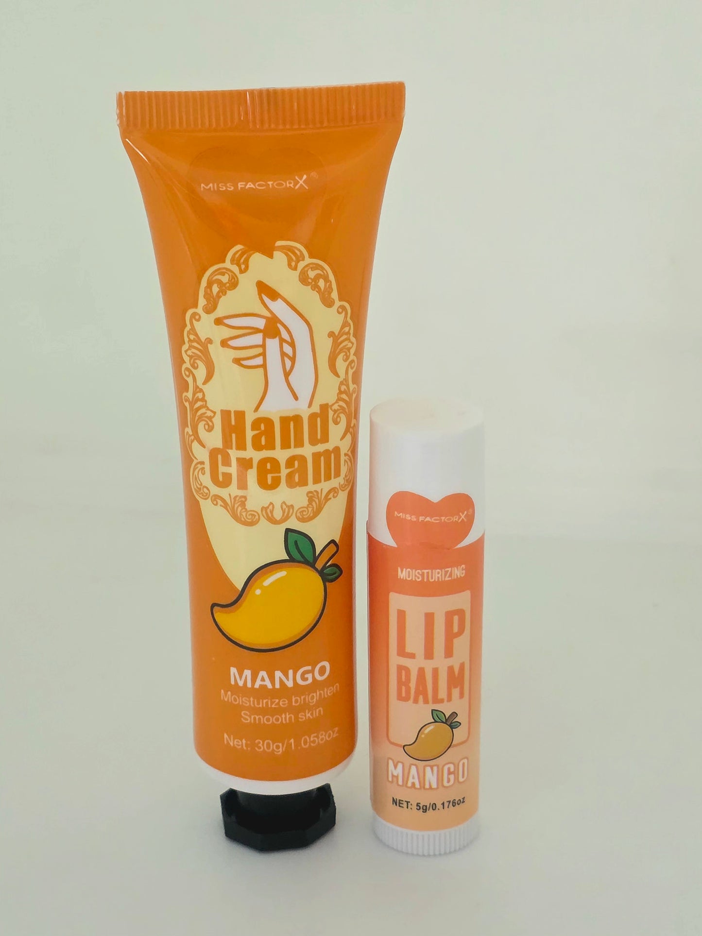Set 1- Hand Cream + Lip Balm