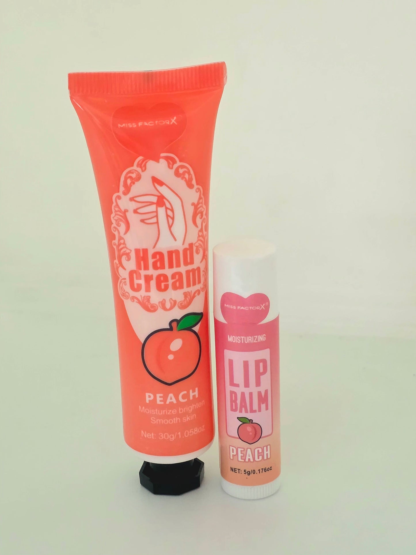 Set 1- Hand Cream + Lip Balm