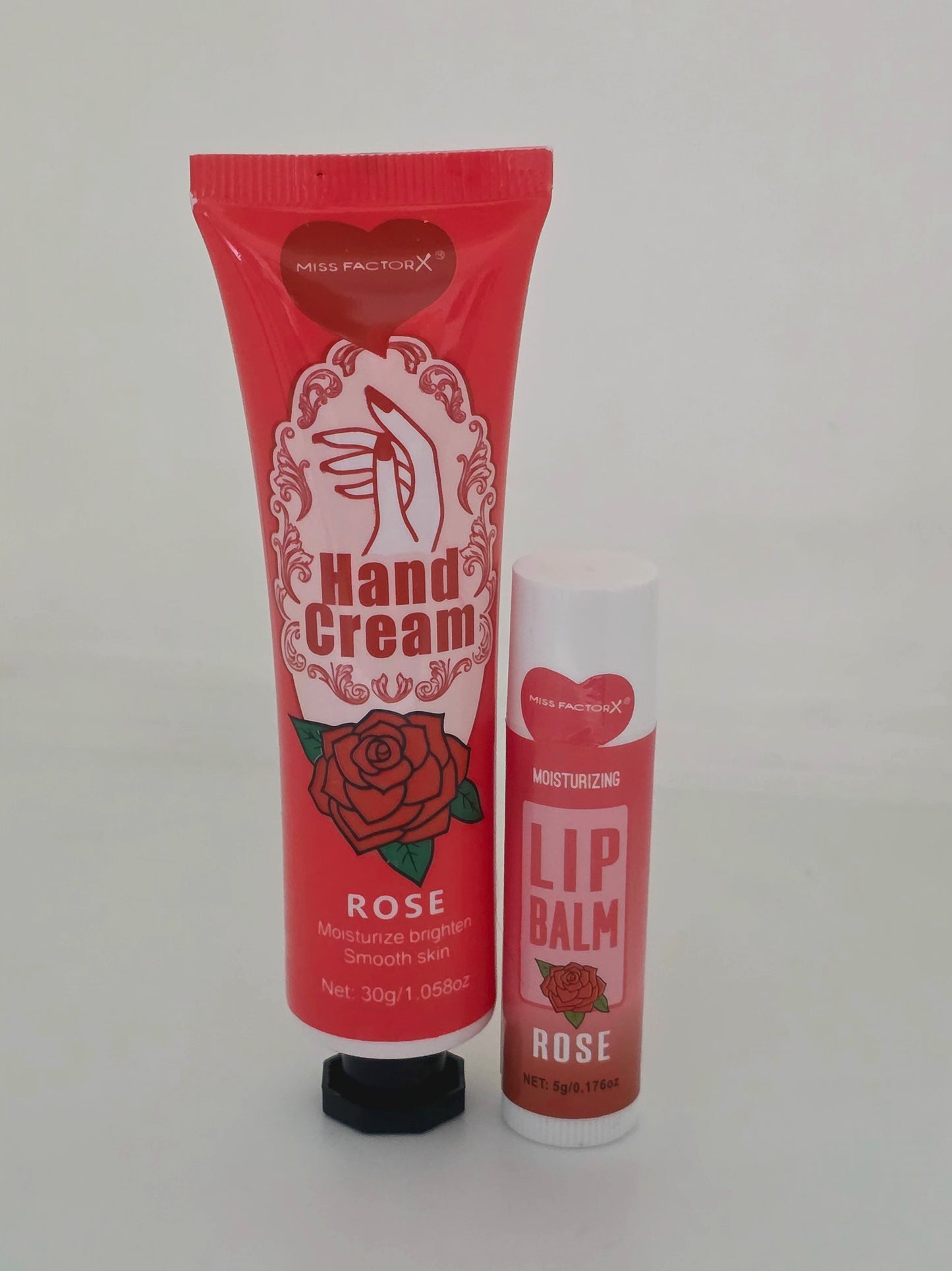 Set 1- Hand Cream + Lip Balm