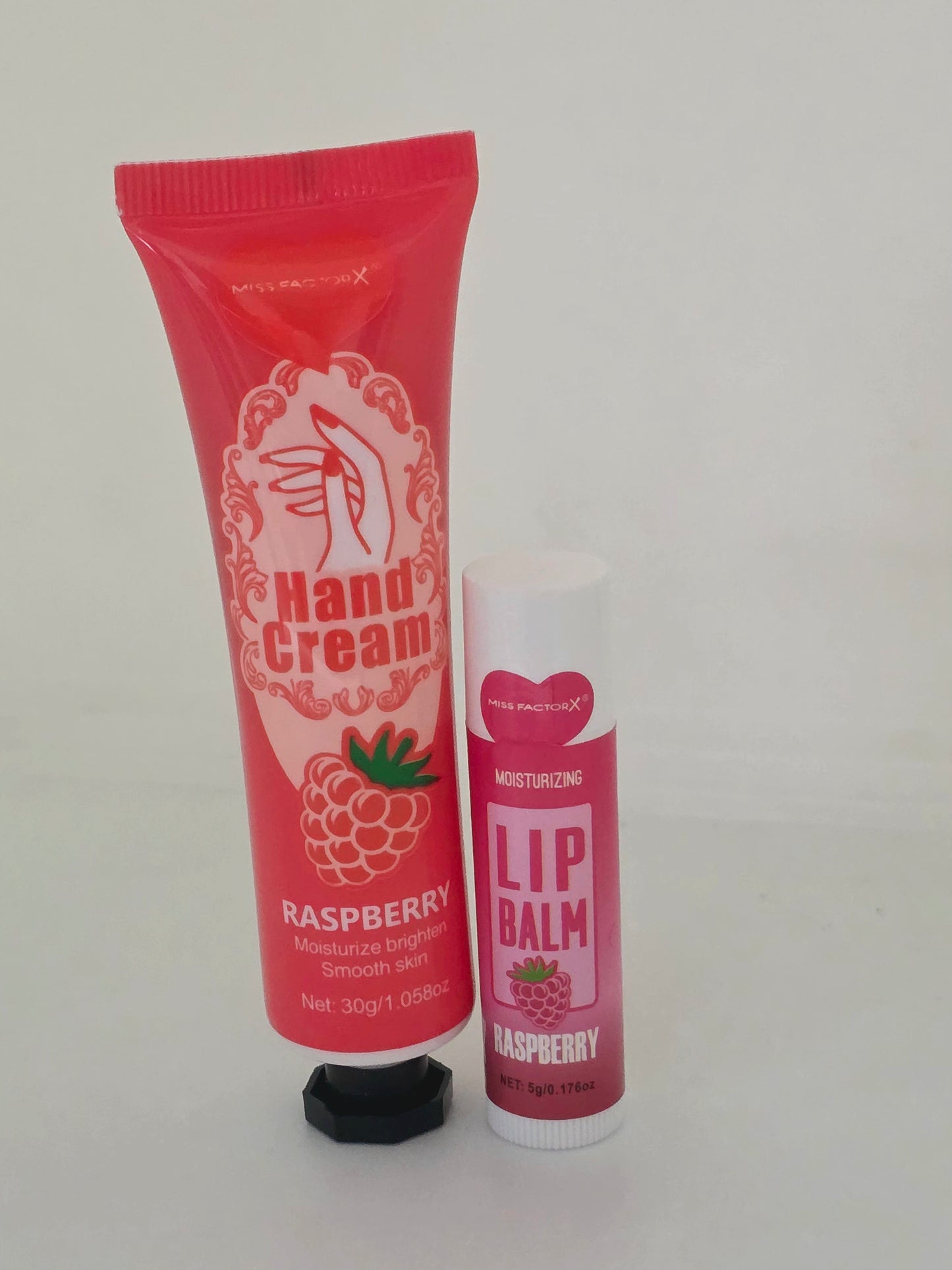 Set 1- Hand Cream + Lip Balm