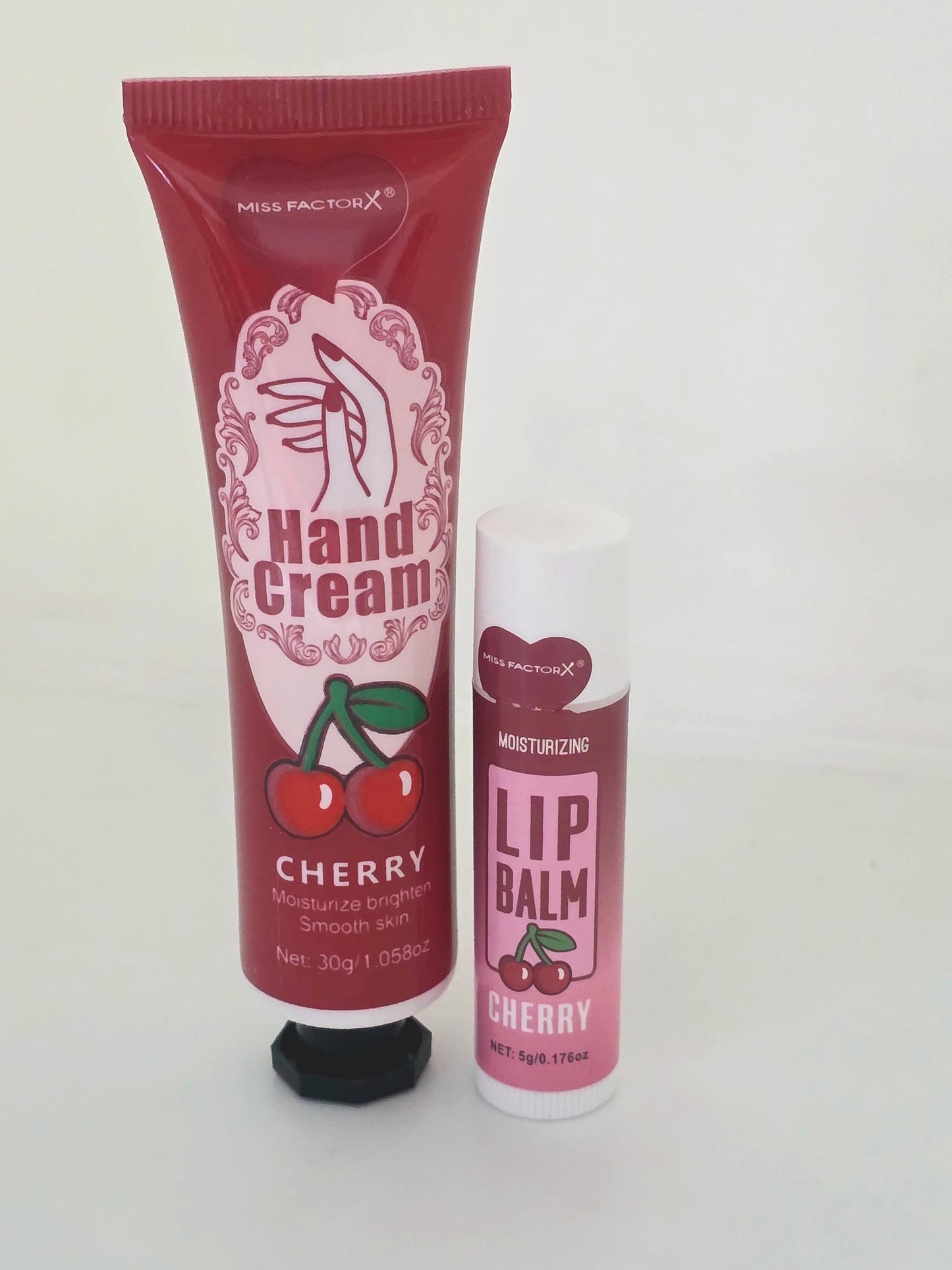 Set 1- Hand Cream + Lip Balm