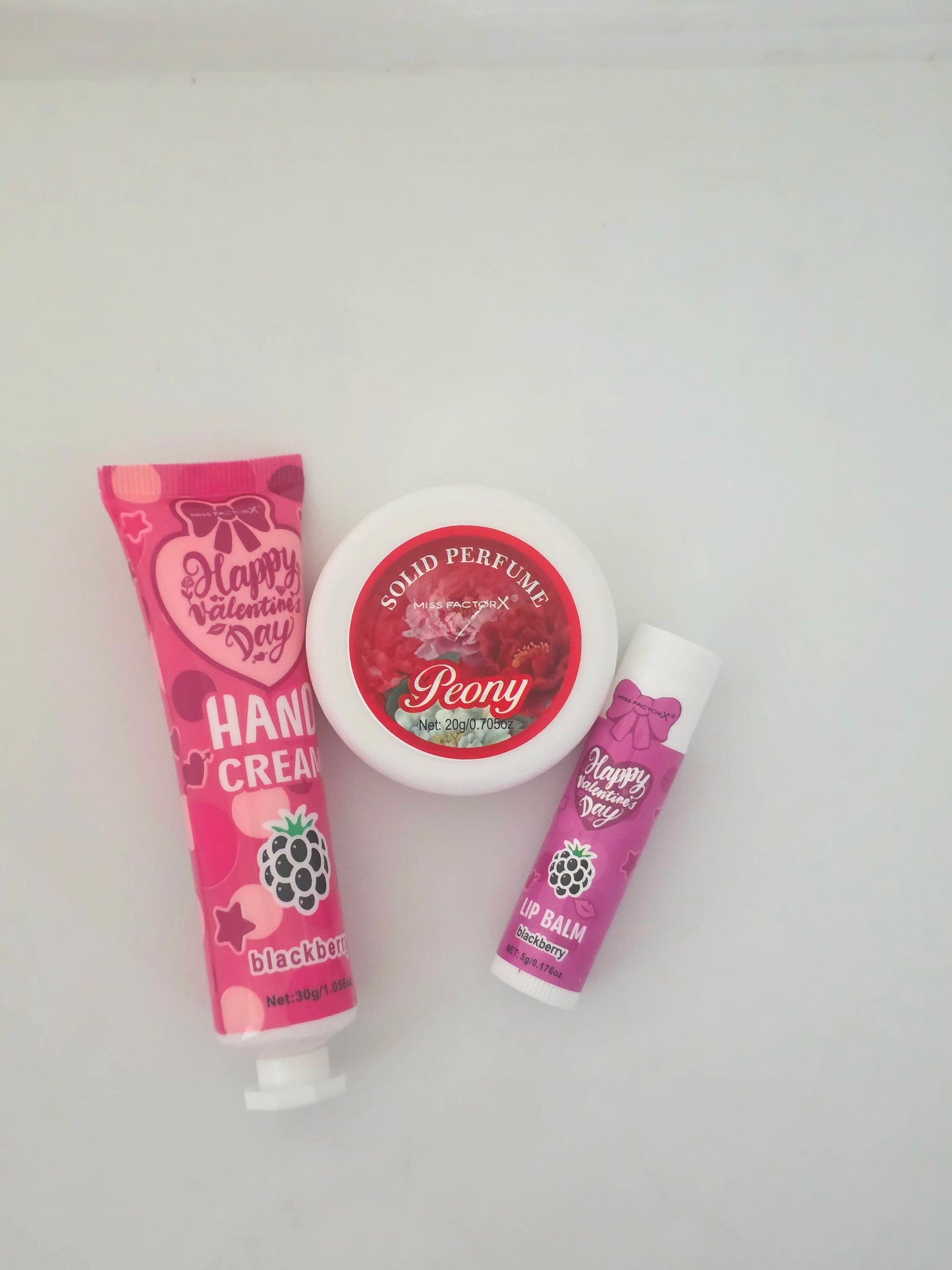 Set 2 - Solid Perfume + Hand Cream + Lip Balm