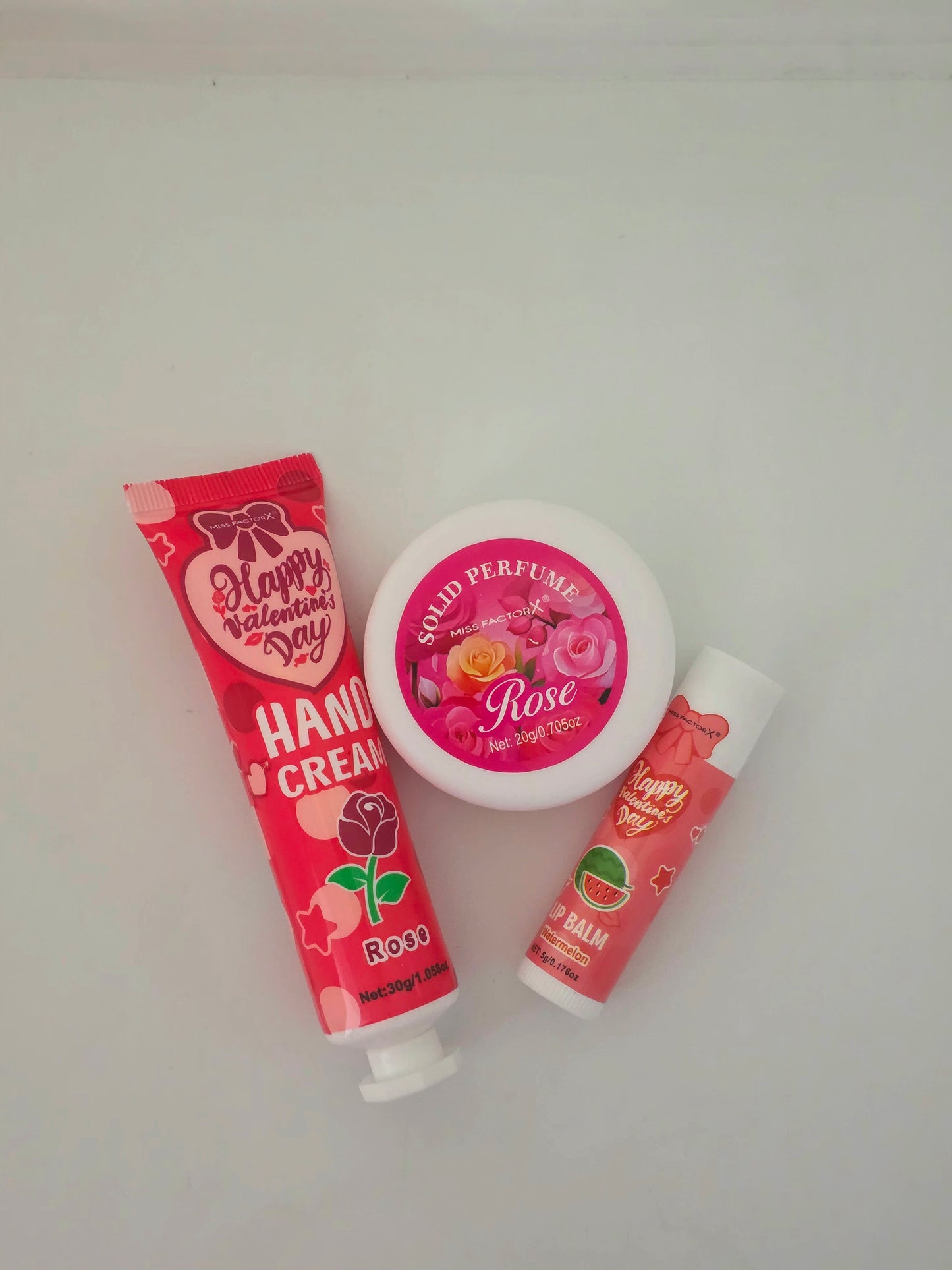 Set 2 - Solid Perfume + Hand Cream + Lip Balm