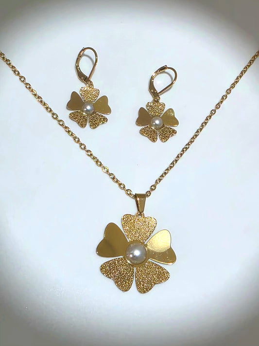 Juego Flor Dorado