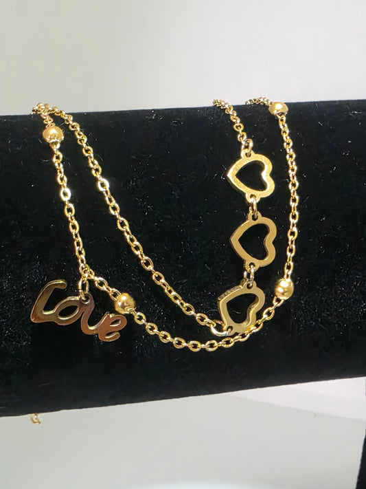 Pulsera Corazon Love