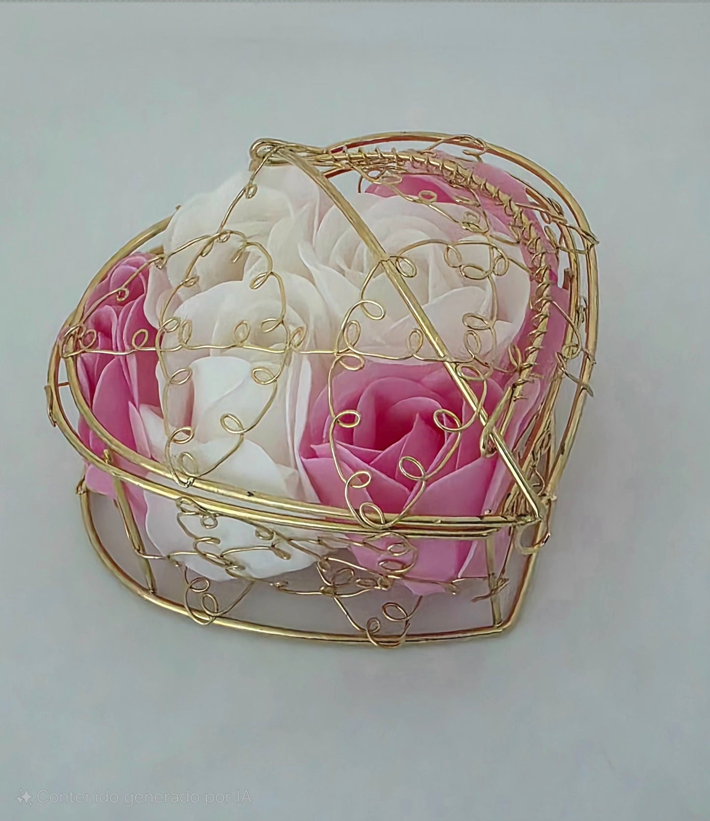 Jabon Perfumado en forma de rosa