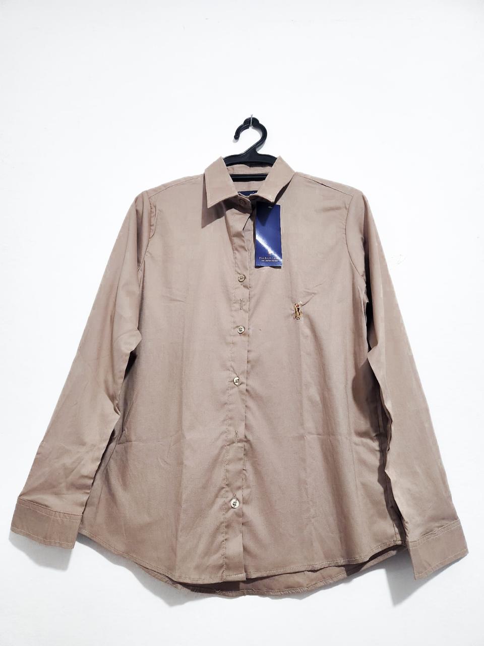 Camisa Mujer caqui