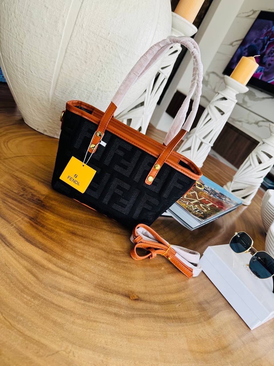 Bolso Pequeño Fendi - Negro