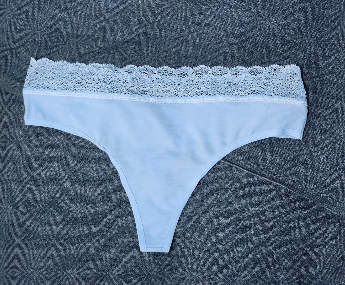Tanga Brasilera azul claro