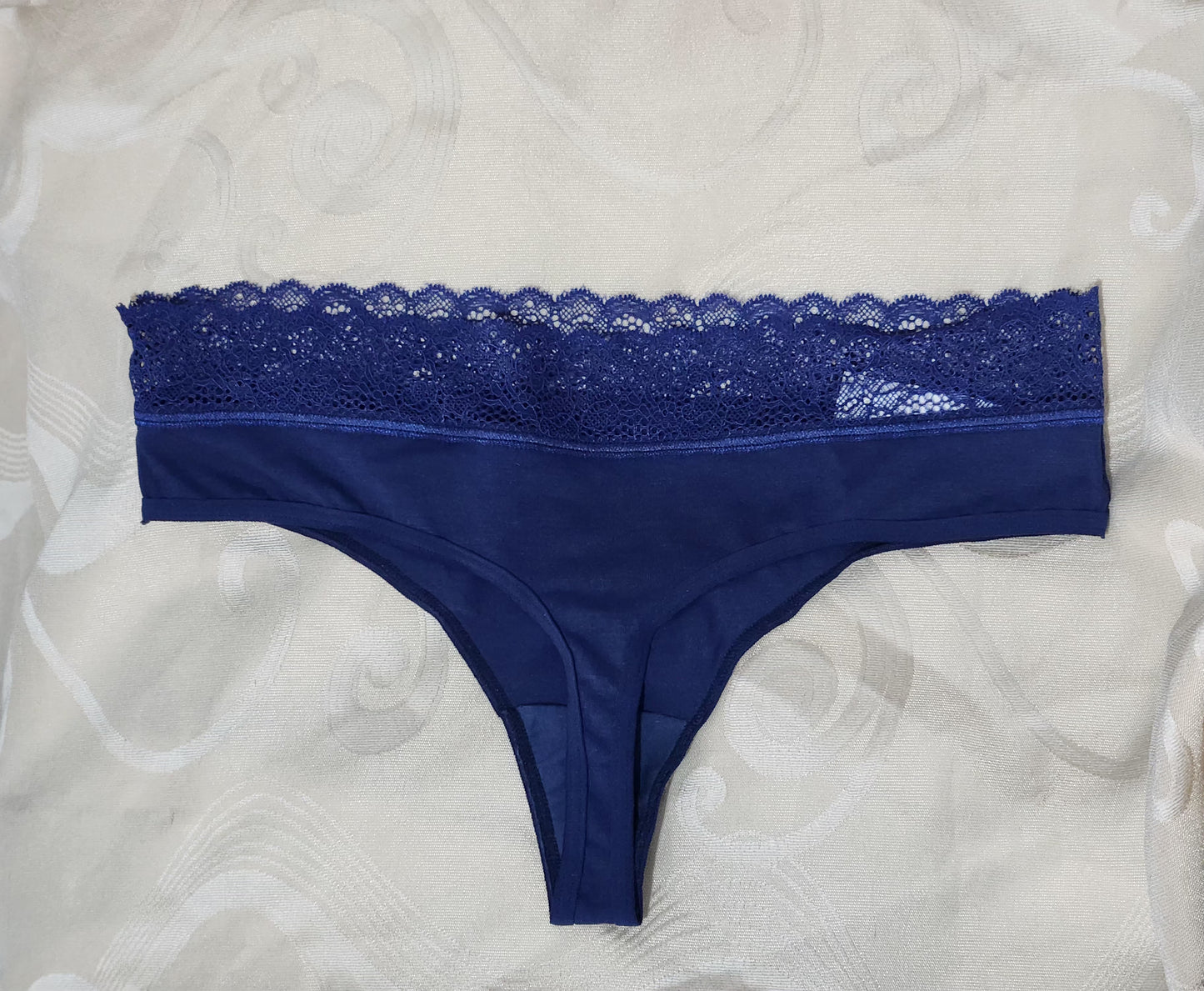Tanga Brasilera Azul oscuro
