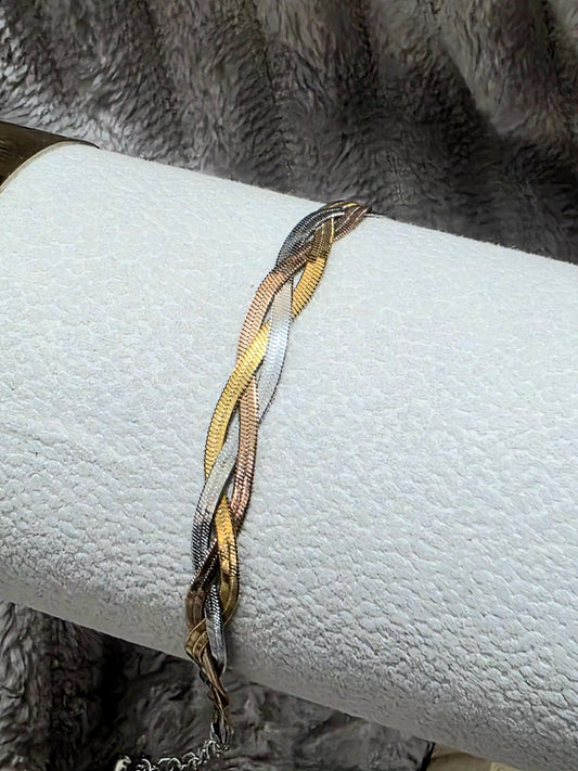 Pulsera Fortune - Dorado y Plateado