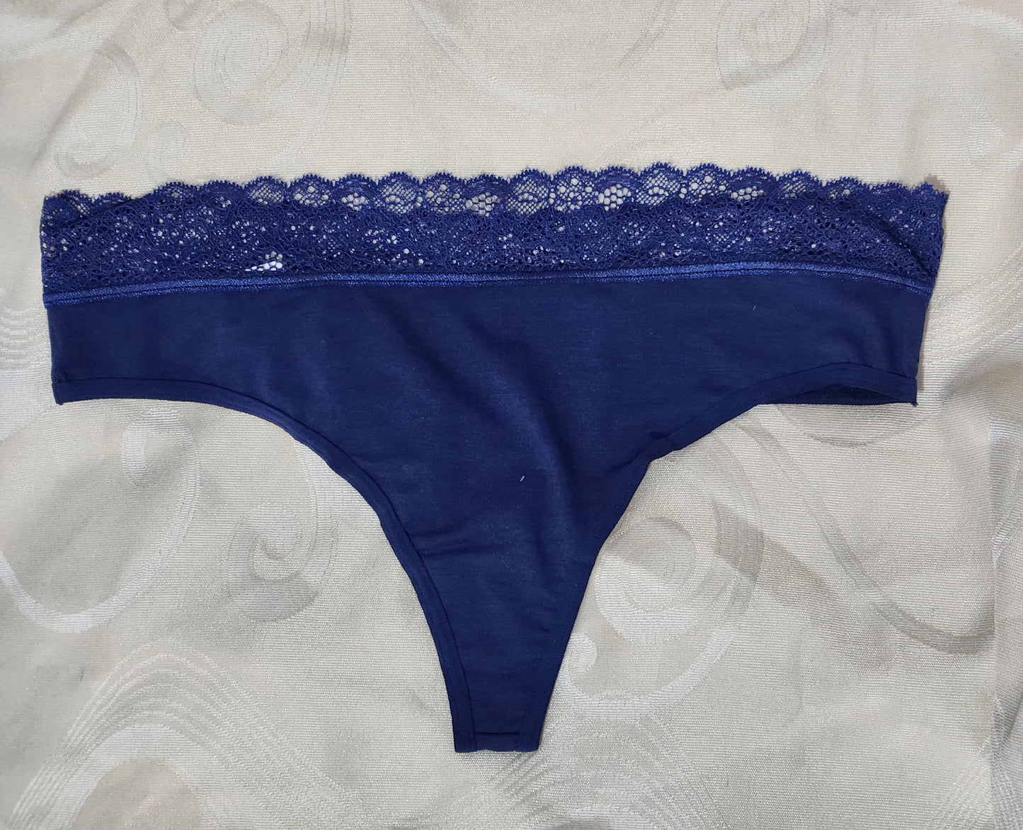 Tanga Brasilera Azul oscuro
